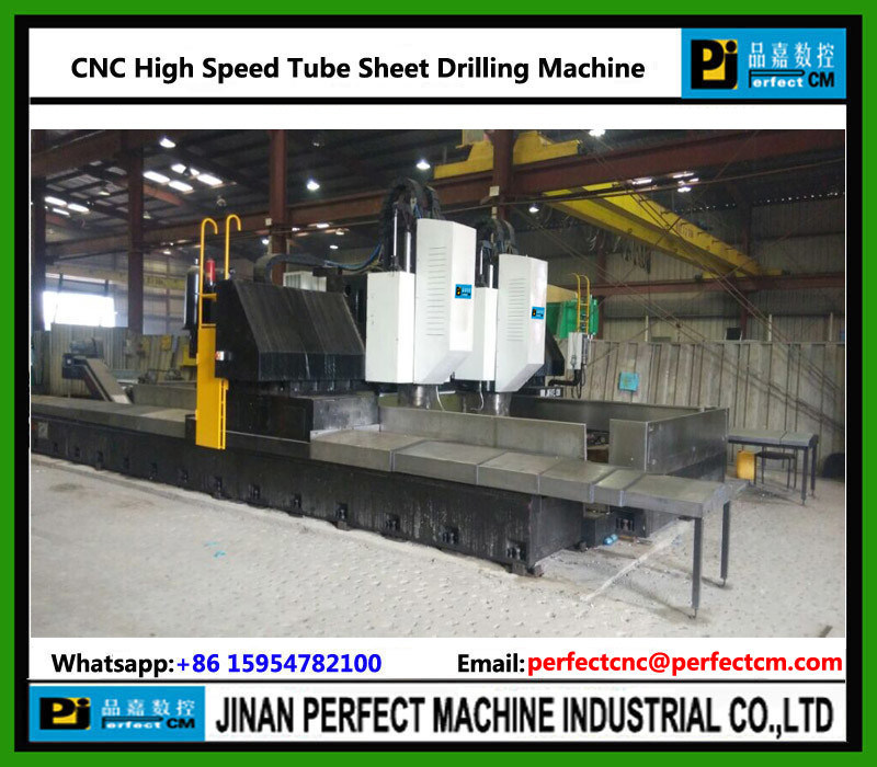 CNC Supplier High Speed Tube Sheet Drilling Machine in Heat Exchanger