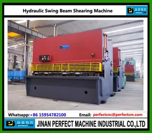 Hydraulic Swing Beam Shearing Machine