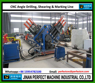 CNC Angle Drilling and Marking Line Used in Iron Tower Industry (BL2532)