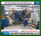CNC Angle Drilling and Marking Line Used in Transmission Tower Industry (BL2532)