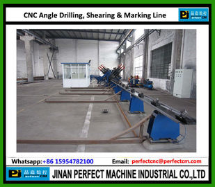 CNC High Speed Angle Drilling and Marking Line Used in Transmission Tower Industry (AHD2532)