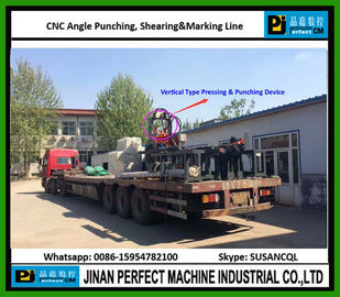 China CNC Angle Punching Production Line Factory Used in Iron Tower Industry - Single Blade Shearing (BL1412A)