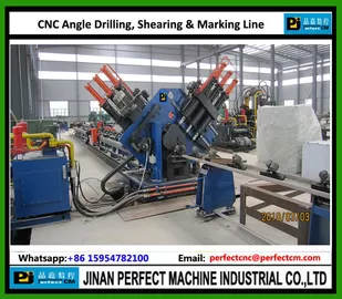 China CNC Angle Drilling and Marking Line Supplier Used in Transmission Tower Industry (BL2532)