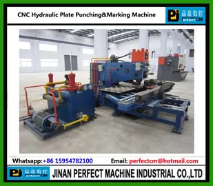 China TOP CNC Hydraulic Plate Punching Machine Supplier Tower Manufacturing Machine (PP104)