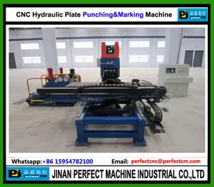 China TOP CNC Hydraulic Plate Punching Machine Supplier Tower Manufacturing Machine (PP104)