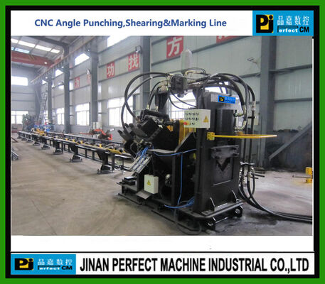 CNC Angle Punching, Shearing & Marking Line (Model BL1412A) CNC Angle Line for angle size 140X140X12mm
