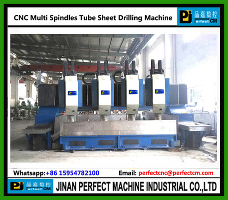 Multi Spindles CNC High Speed Tube Sheet Drilling Machine (Model PHD5050-4)