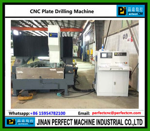 China Best Seller CNC Gantry Type Plate Drilling Machine Used in Steel Structure Industry (PD2010)