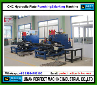 China CNC Hydraulic Plate Punching Machine Supplier Tower Manufacturing Machine (PP103)