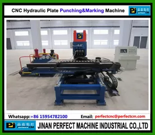 China TOP Supplier CNC Hydraulic Plate Punching Press Tower Manufacturing Machine (PP103)