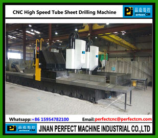 China Manufacturer CNC High Speed Drilling Machine Supplier in Heat Exchanger Manufacturing Industry (Model PHD6060-2)